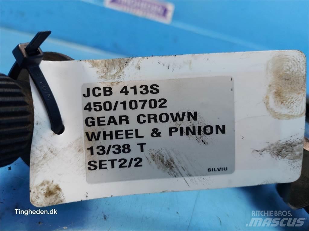 JCB 413S Przekładnie i skrzynie biegów
