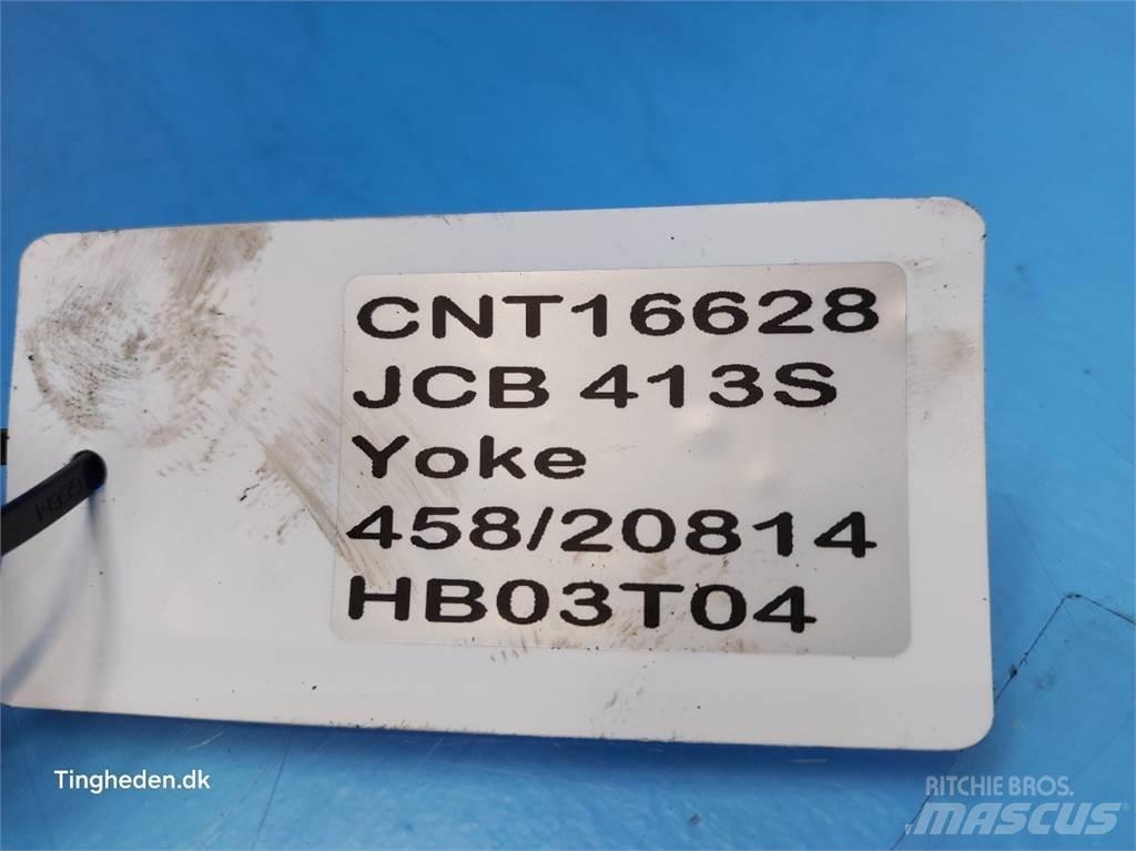 JCB 413S Mosty, wały i osie