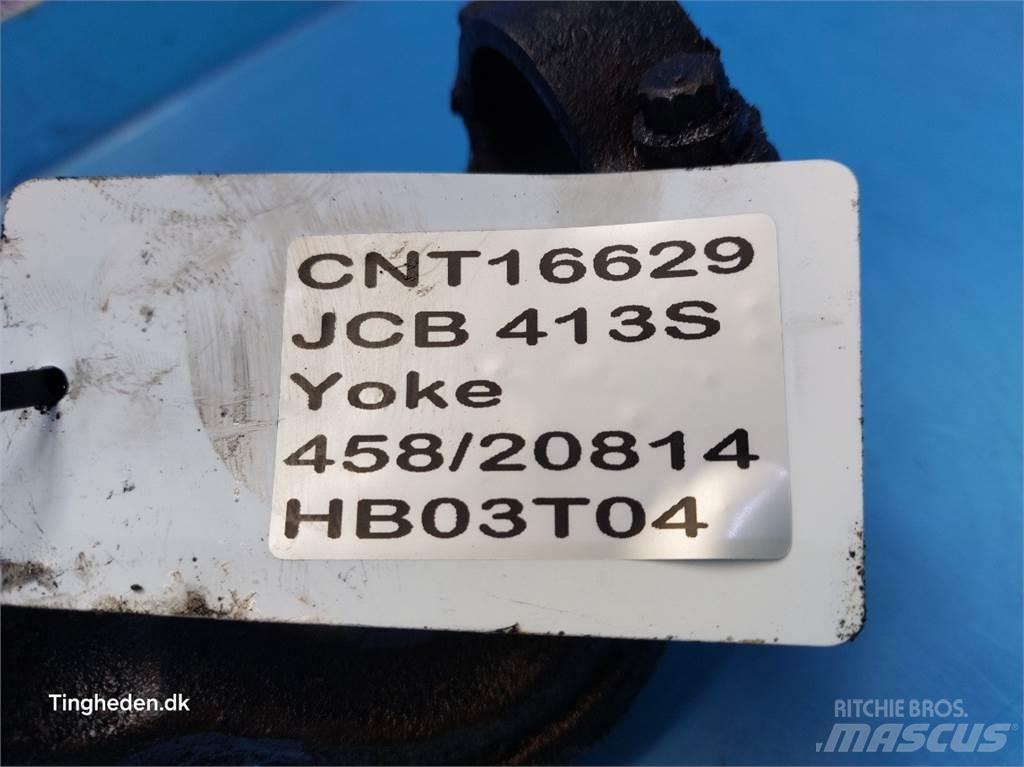 JCB 413S Mosty, wały i osie