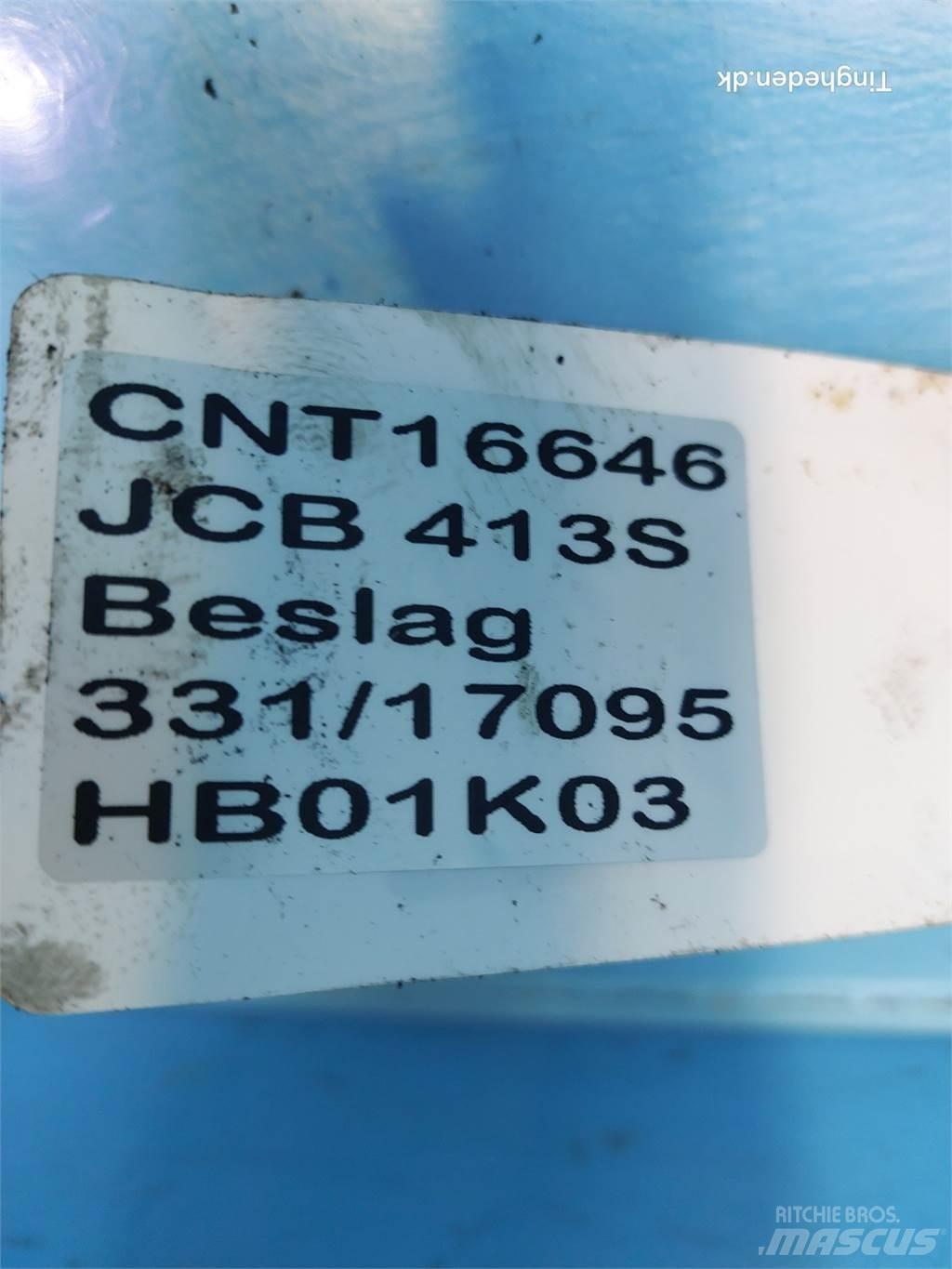 JCB 413S Wysięgniki i ramiona