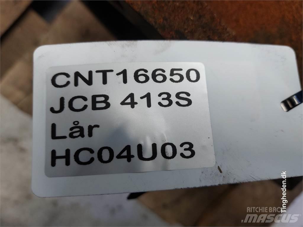 JCB 413S Mosty, wały i osie