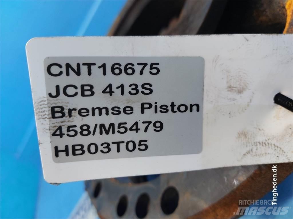 JCB 413S Mosty, wały i osie