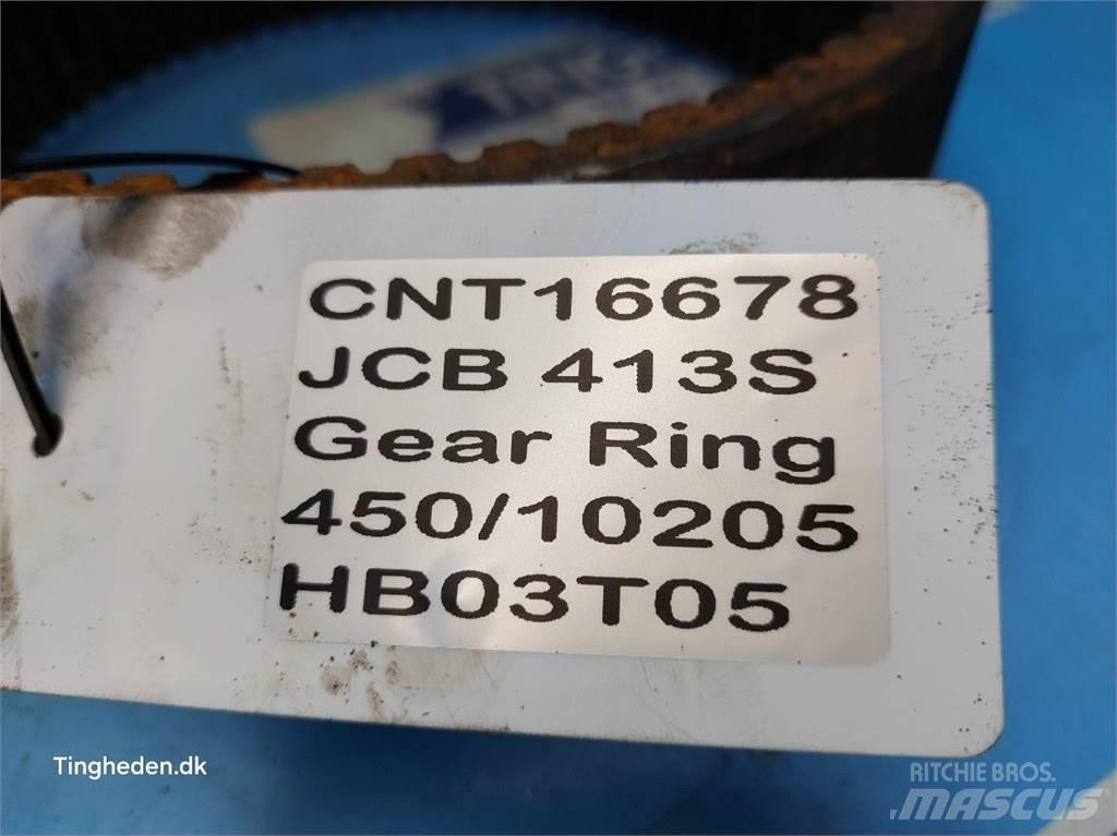 JCB 413S Mosty, wały i osie