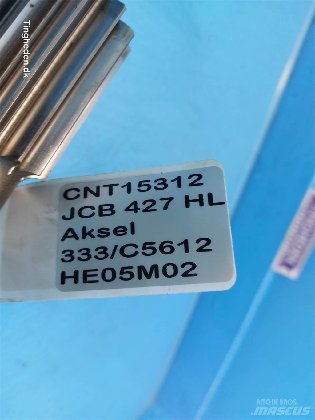 JCB 427 HL Mosty, wały i osie