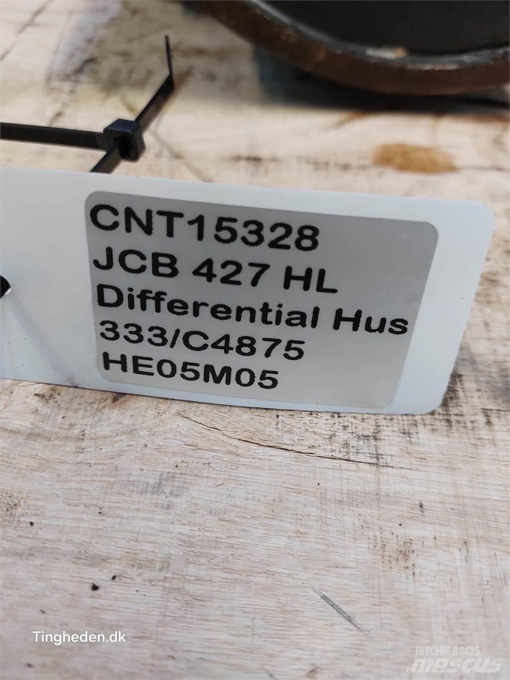 JCB 427 HL Mosty, wały i osie