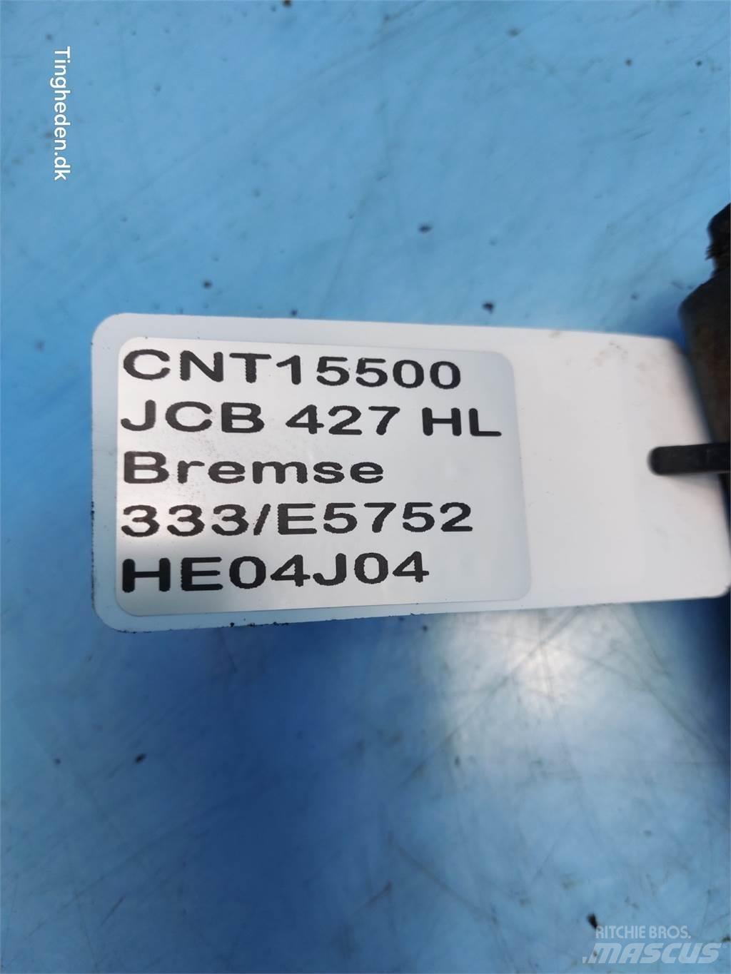 JCB 427 HL Mosty, wały i osie