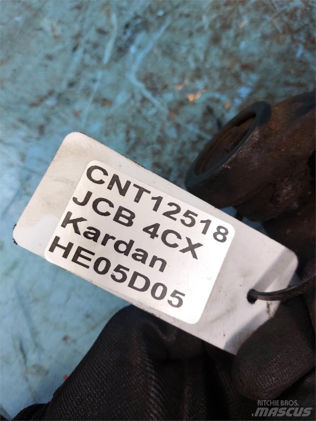 JCB 4CX Mosty, wały i osie