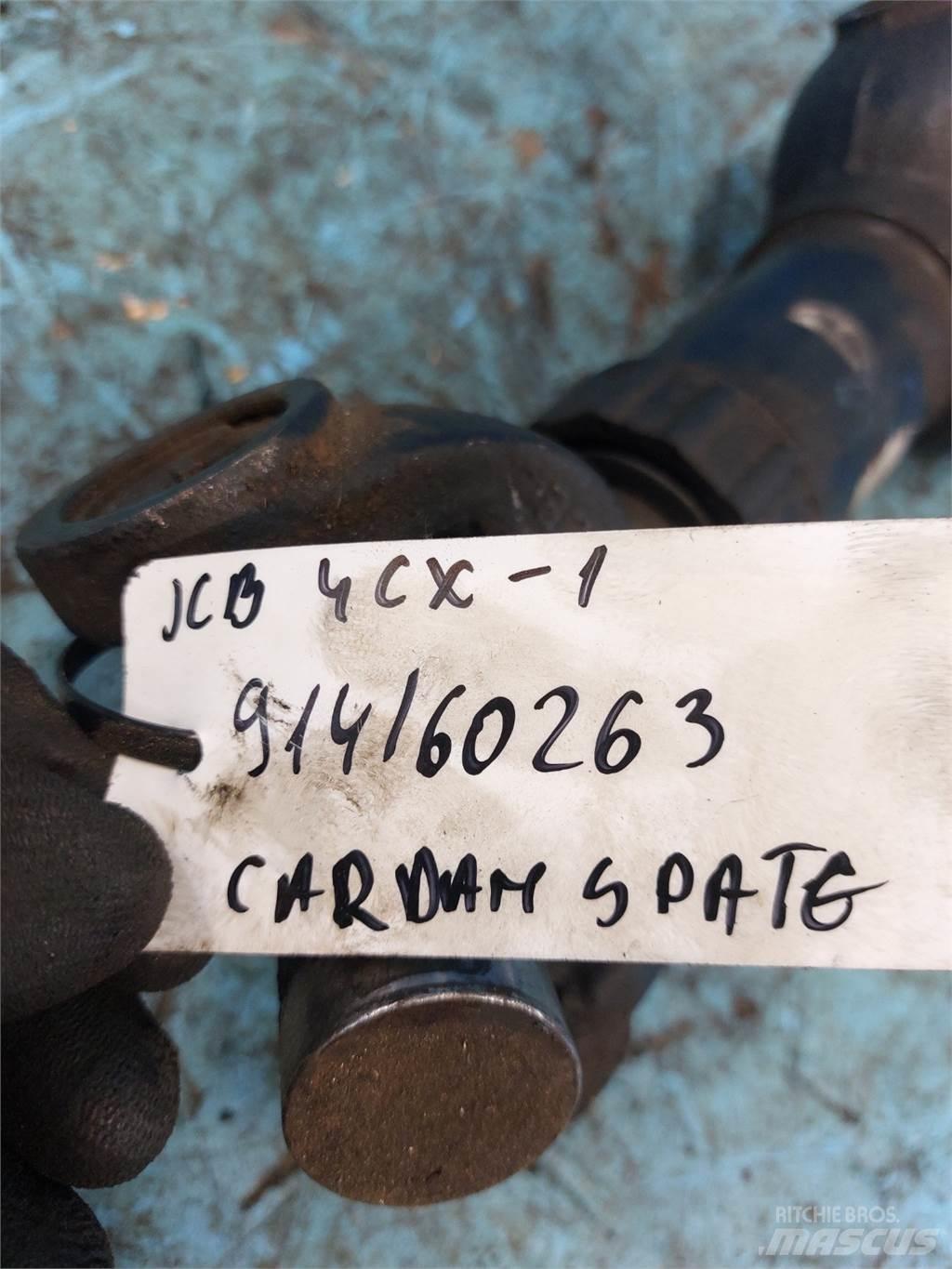 JCB 4CX Mosty, wały i osie