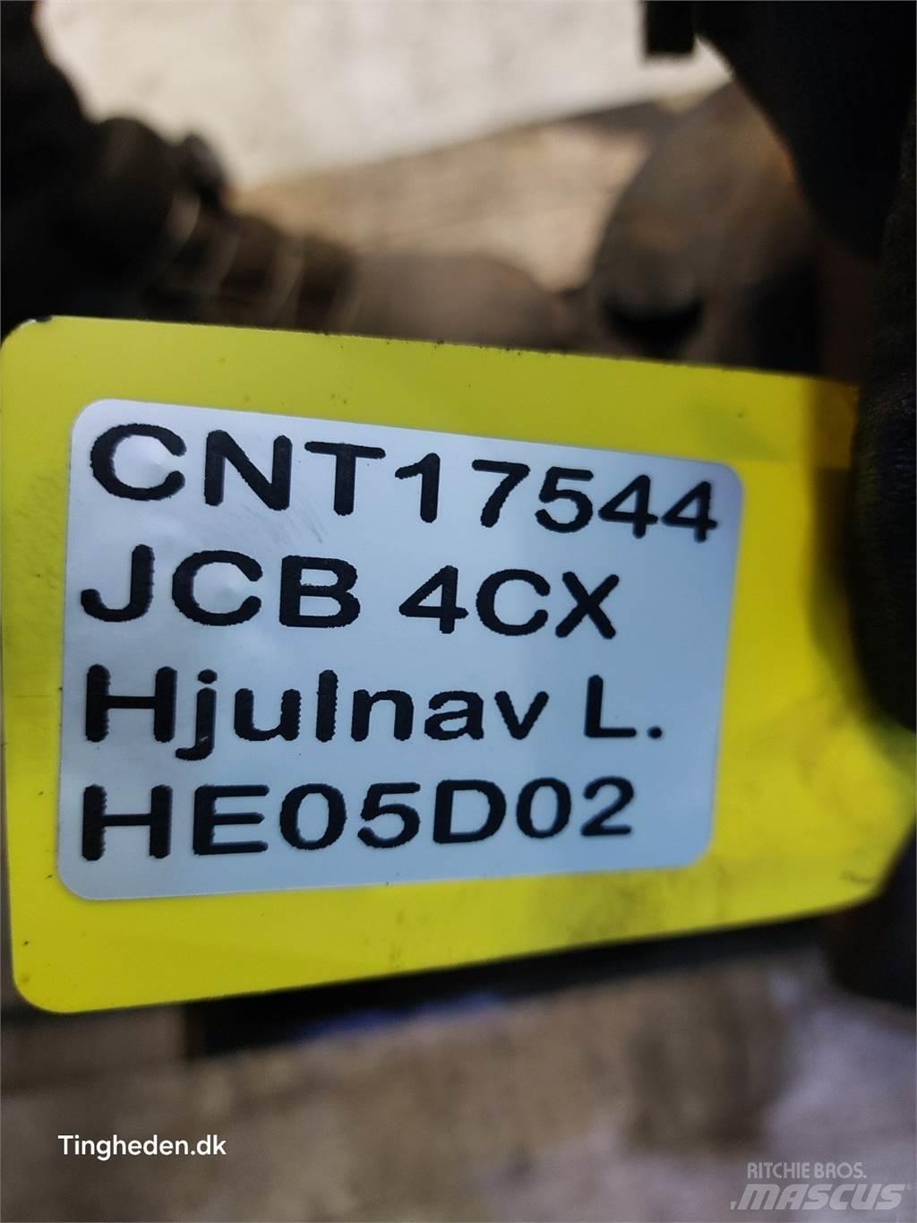 JCB 4CX Mosty, wały i osie