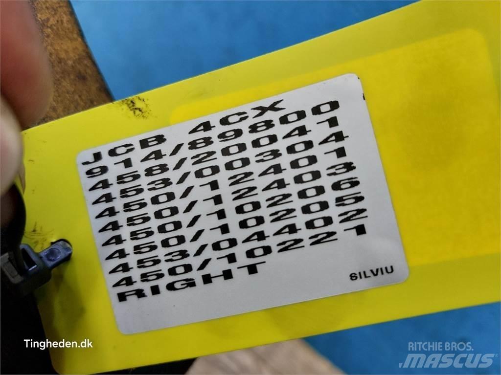 JCB 4CX Mosty, wały i osie