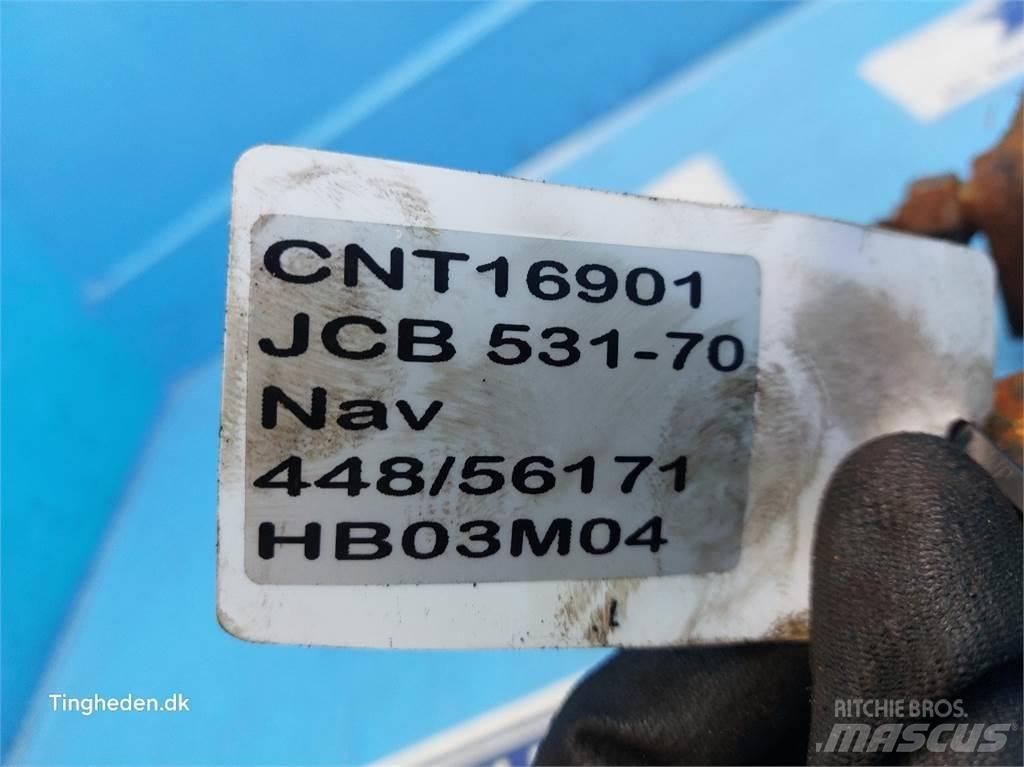 JCB 531-70 Mosty, wały i osie