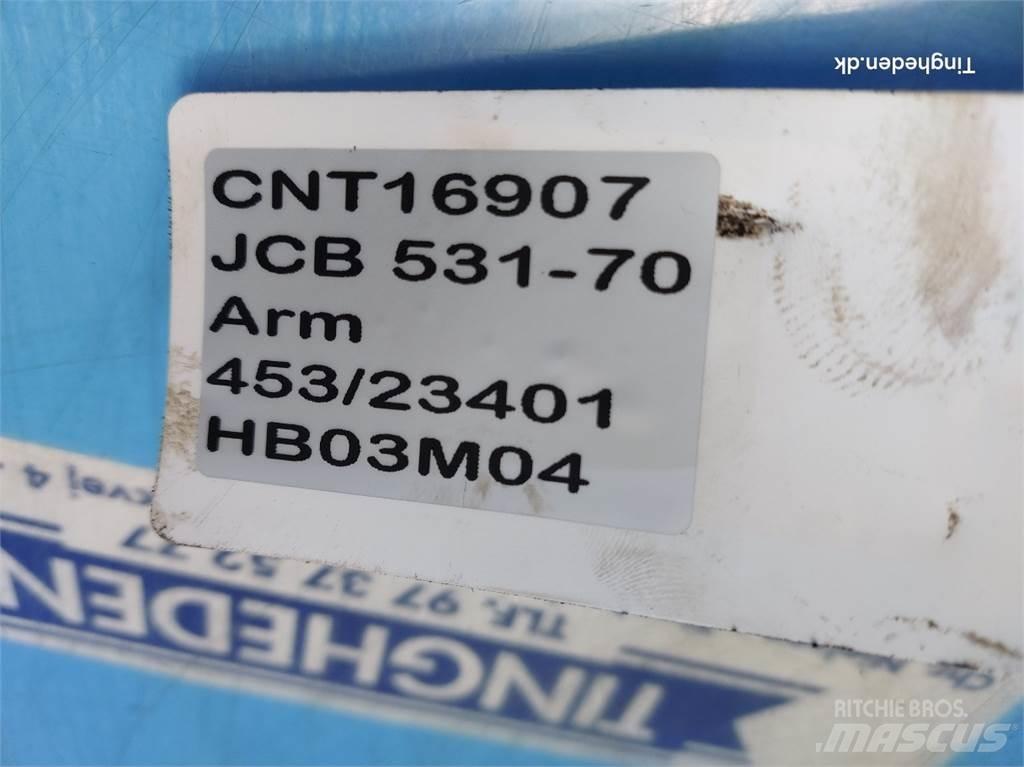 JCB 531-70 Mosty, wały i osie
