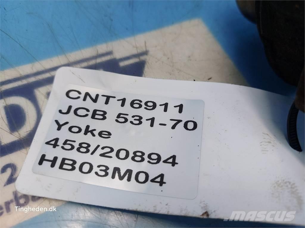 JCB 531-70 Mosty, wały i osie