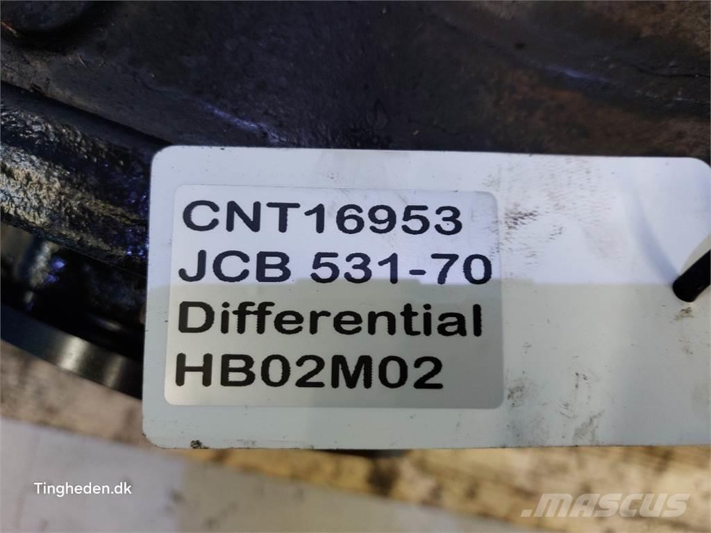 JCB 531-70 Przekładnie i skrzynie biegów