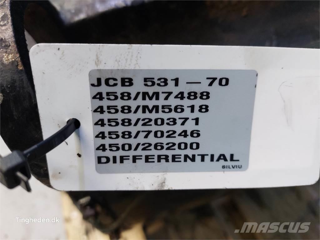 JCB 531-70 Przekładnie i skrzynie biegów