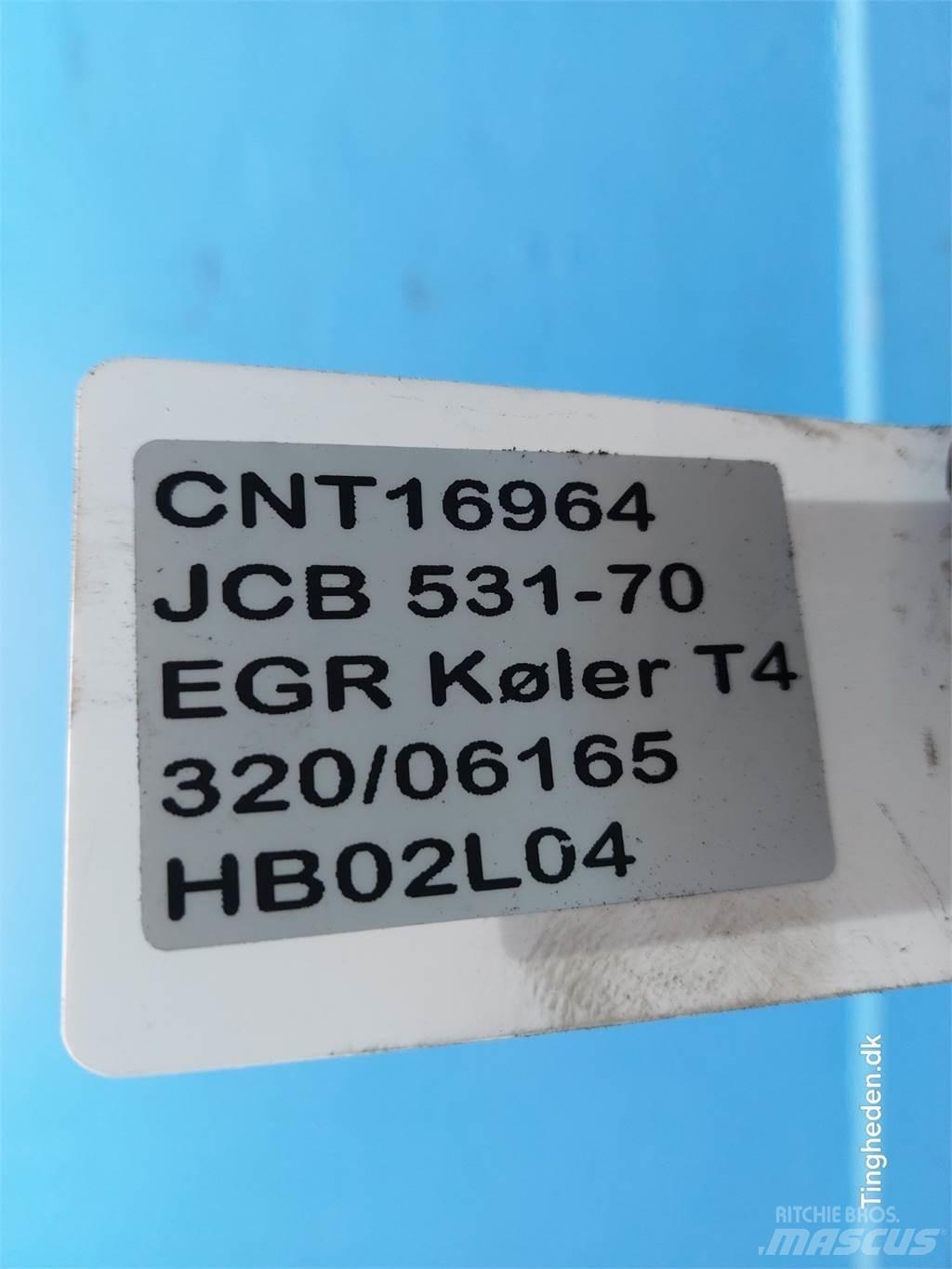 JCB 531-70 Chłodnice