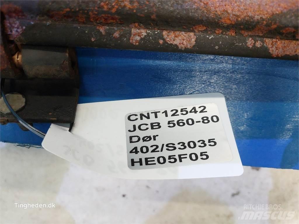 JCB 560-80 Kabiny i wnętrze
