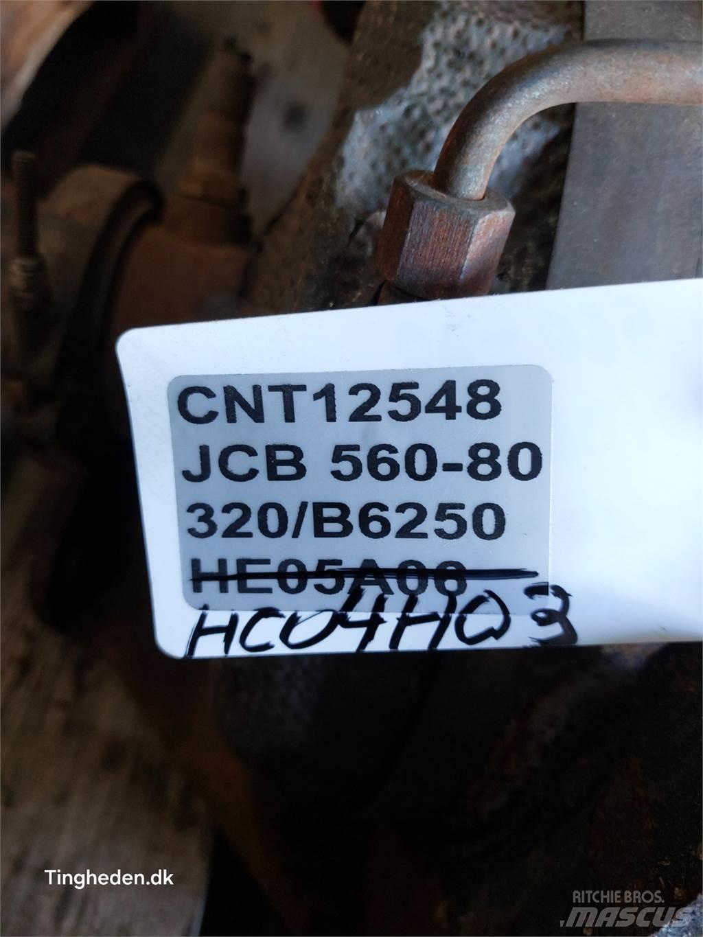 JCB 560-80 Silniki
