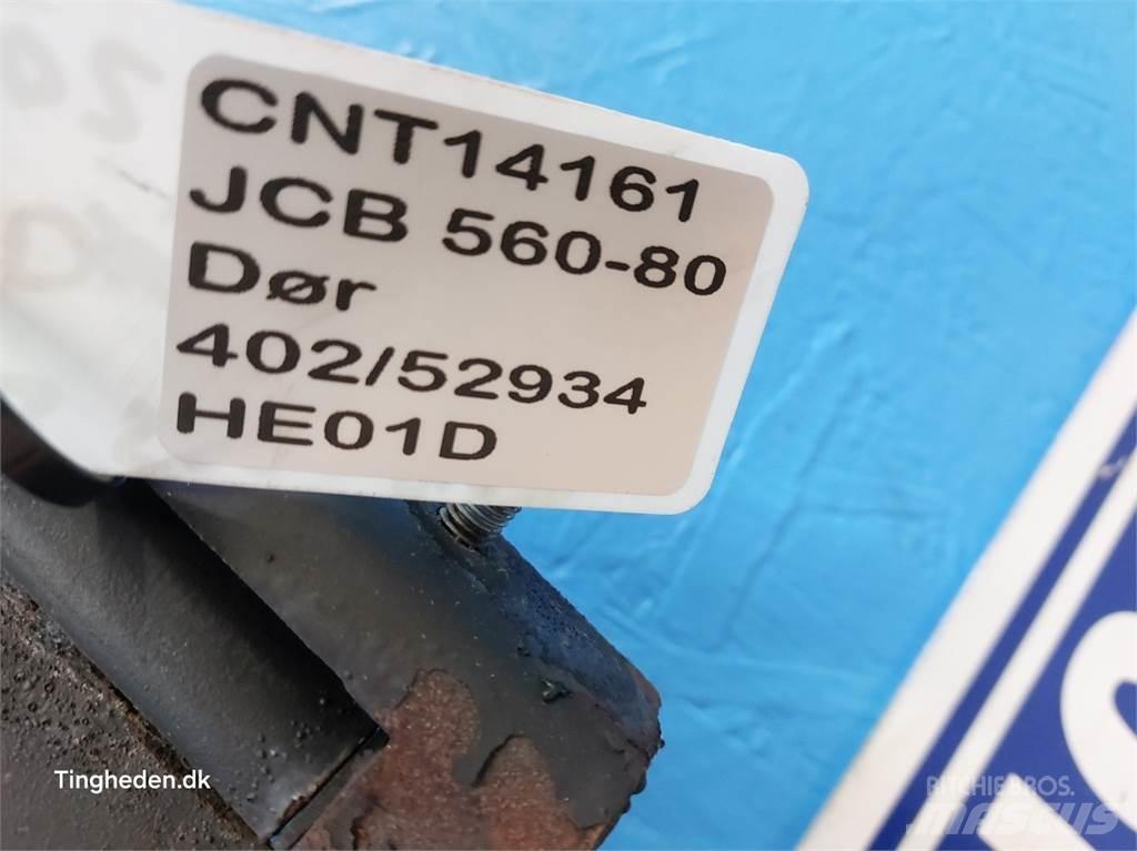 JCB 560-80 Kabiny i wnętrze