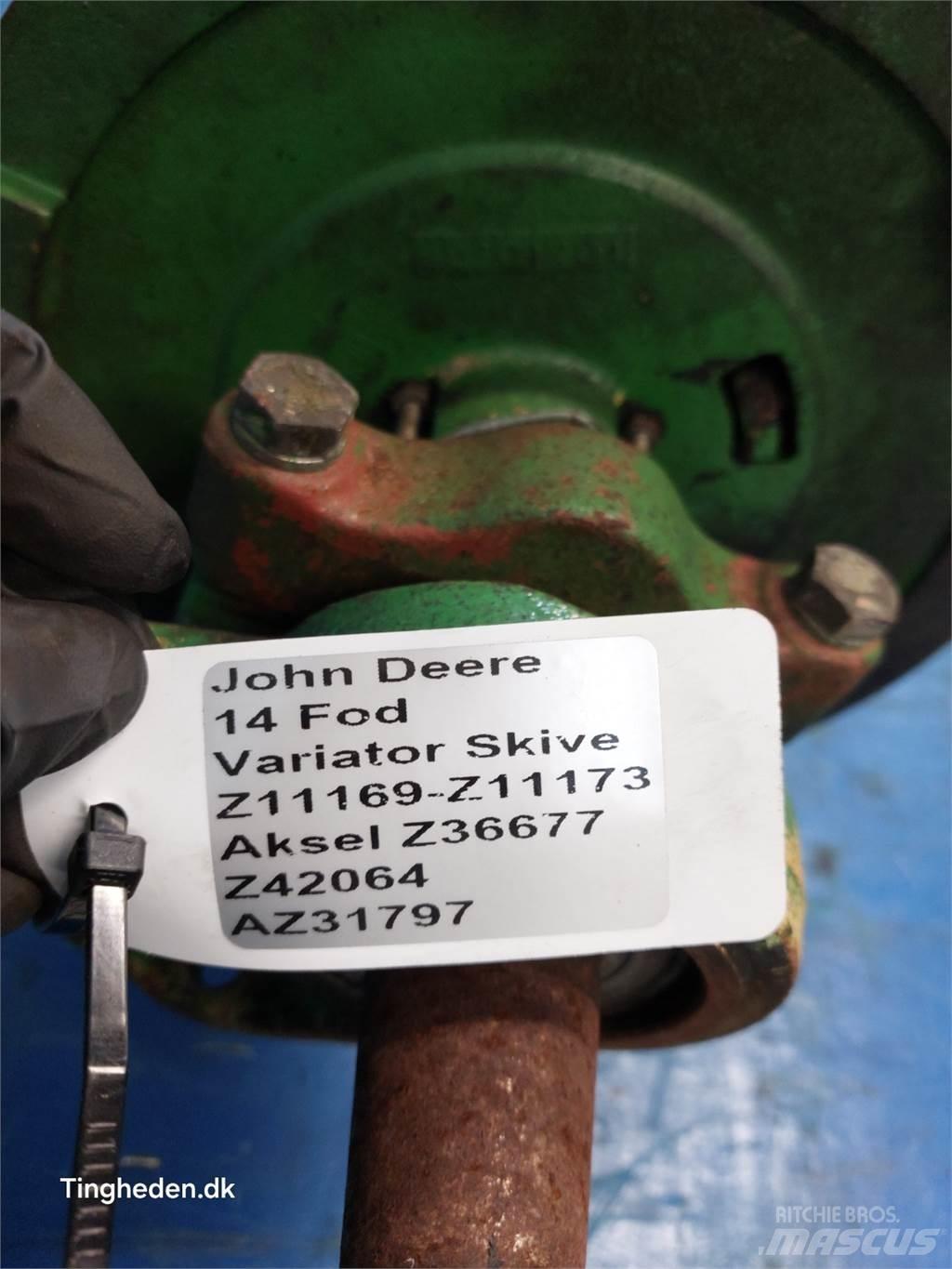 John Deere 1000 Akcesoria do kombajnów zbożowych