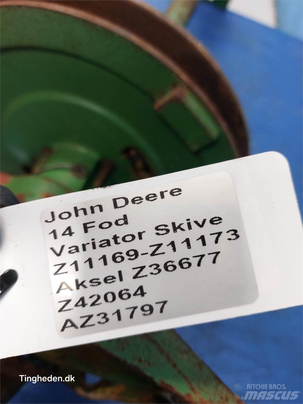 John Deere 1000 Akcesoria do kombajnów zbożowych