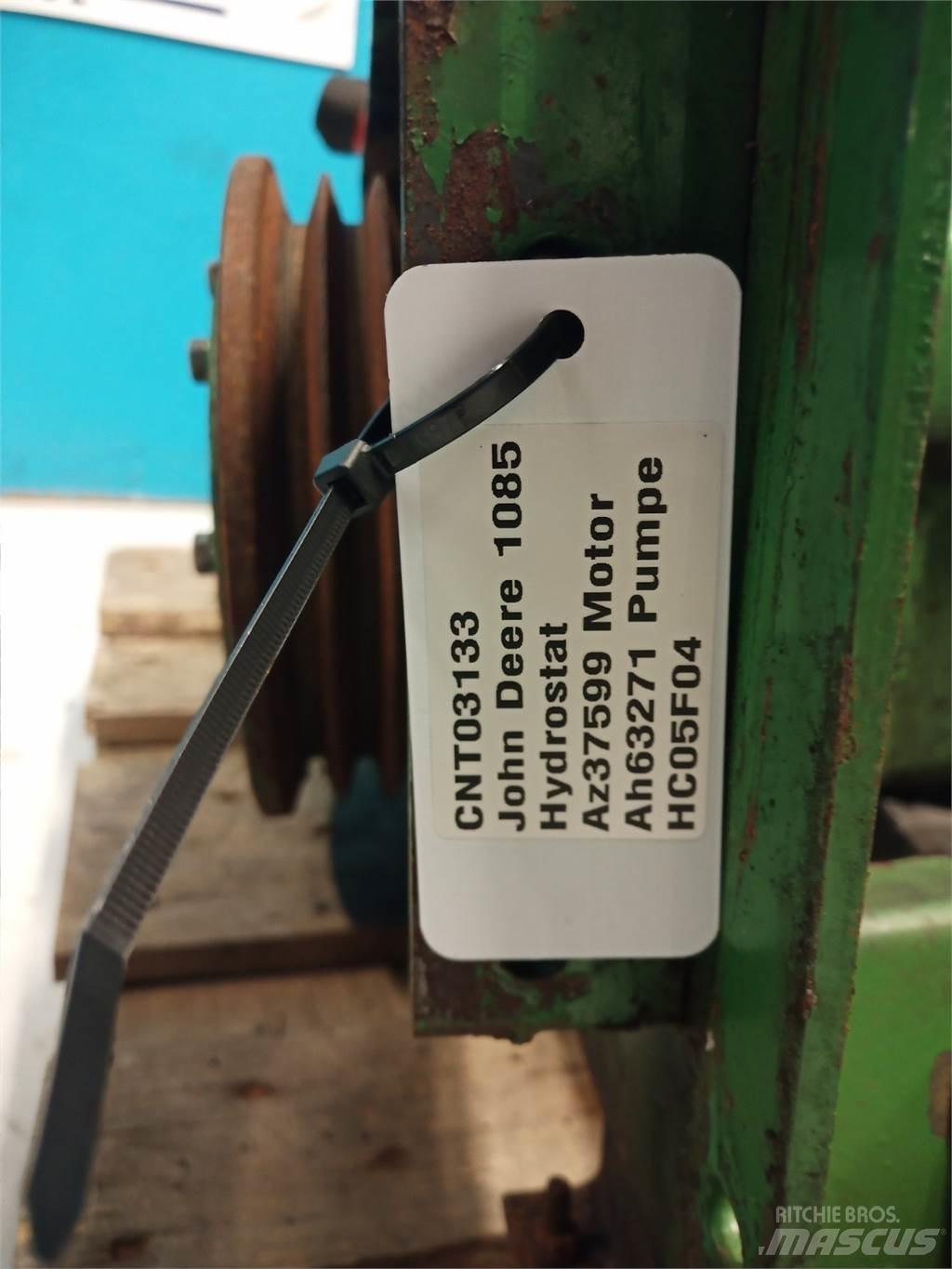 John Deere 1085 Hydraulika