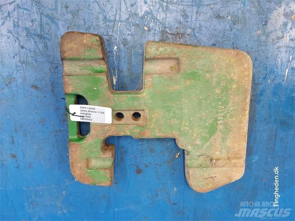John Deere 1120 Przednie obciążniki