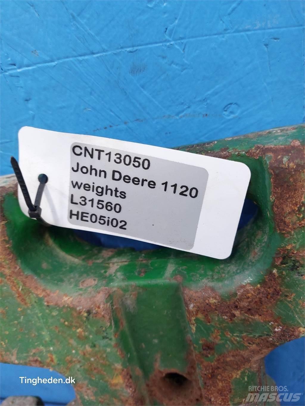 John Deere 1120 Przednie obciążniki