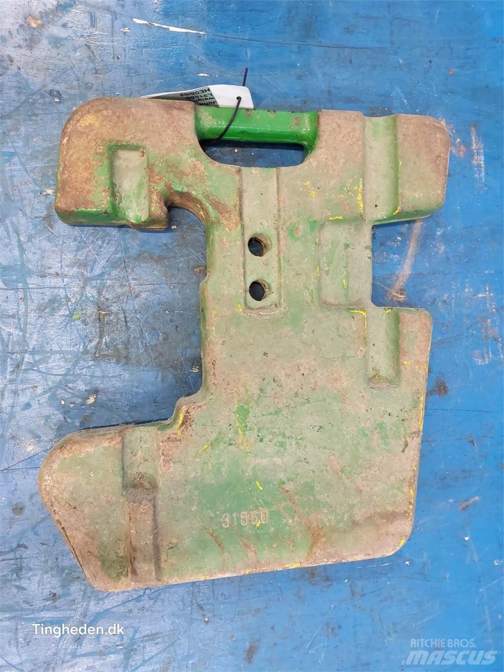 John Deere 1120 Przednie obciążniki
