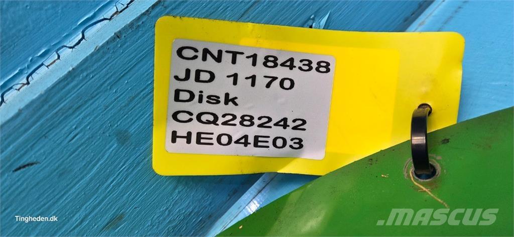 John Deere 1170 Akcesoria do kombajnów zbożowych