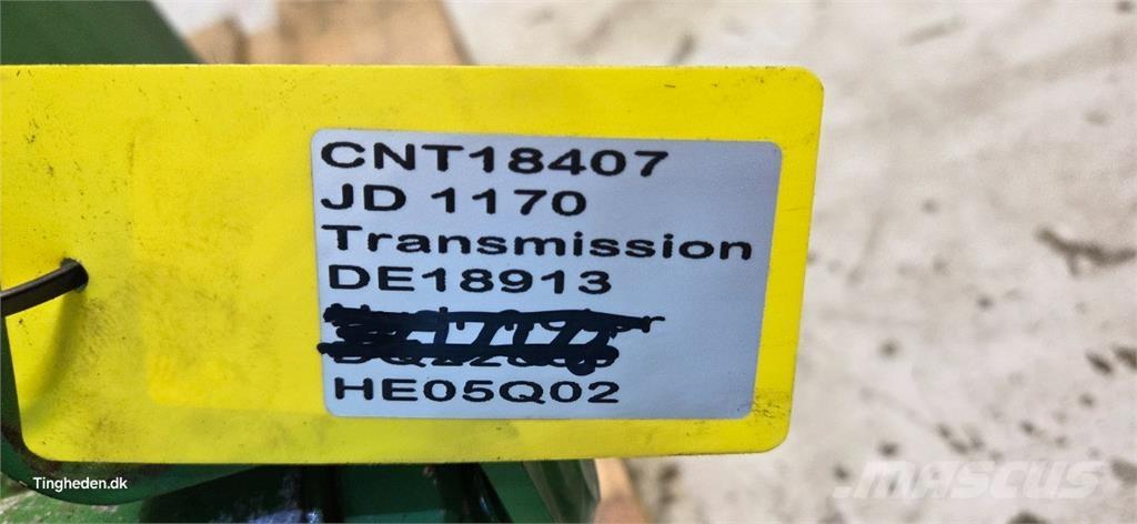 John Deere 1170 Przekładnie