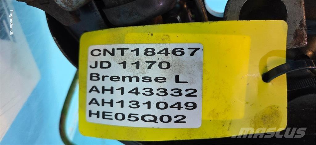 John Deere 1170 Przekładnie