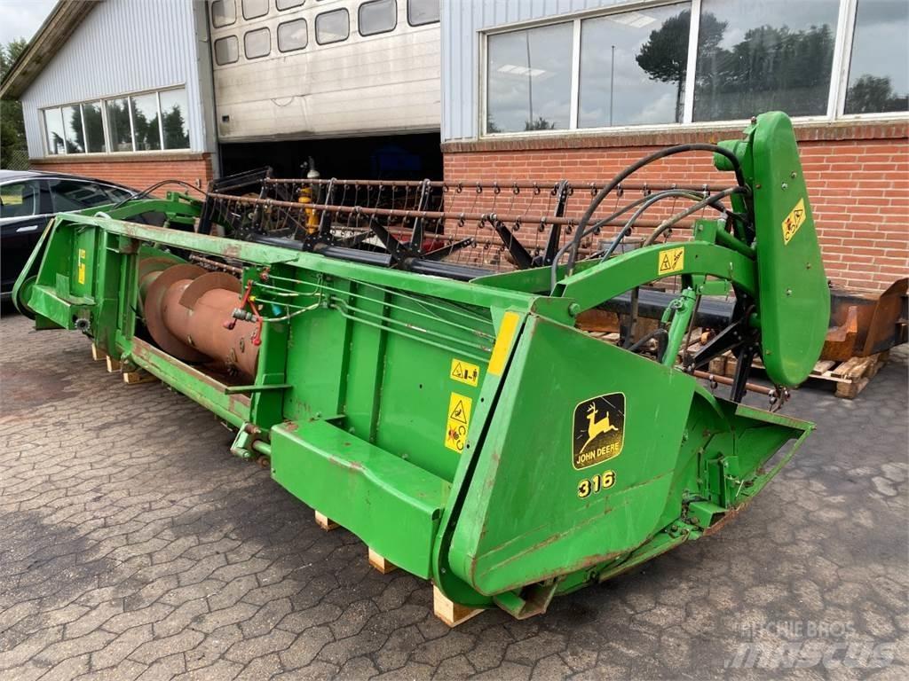 John Deere 16 Akcesoria do kombajnów zbożowych