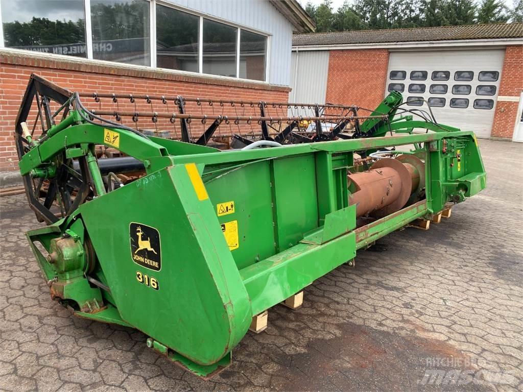 John Deere 16 Akcesoria do kombajnów zbożowych