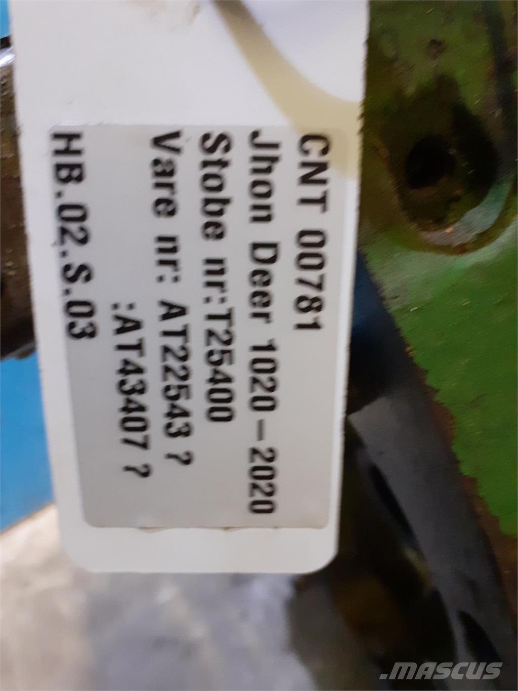 John Deere 2020 Przekładnie