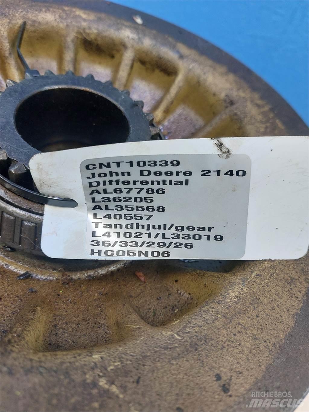 John Deere 2140 Przekładnie