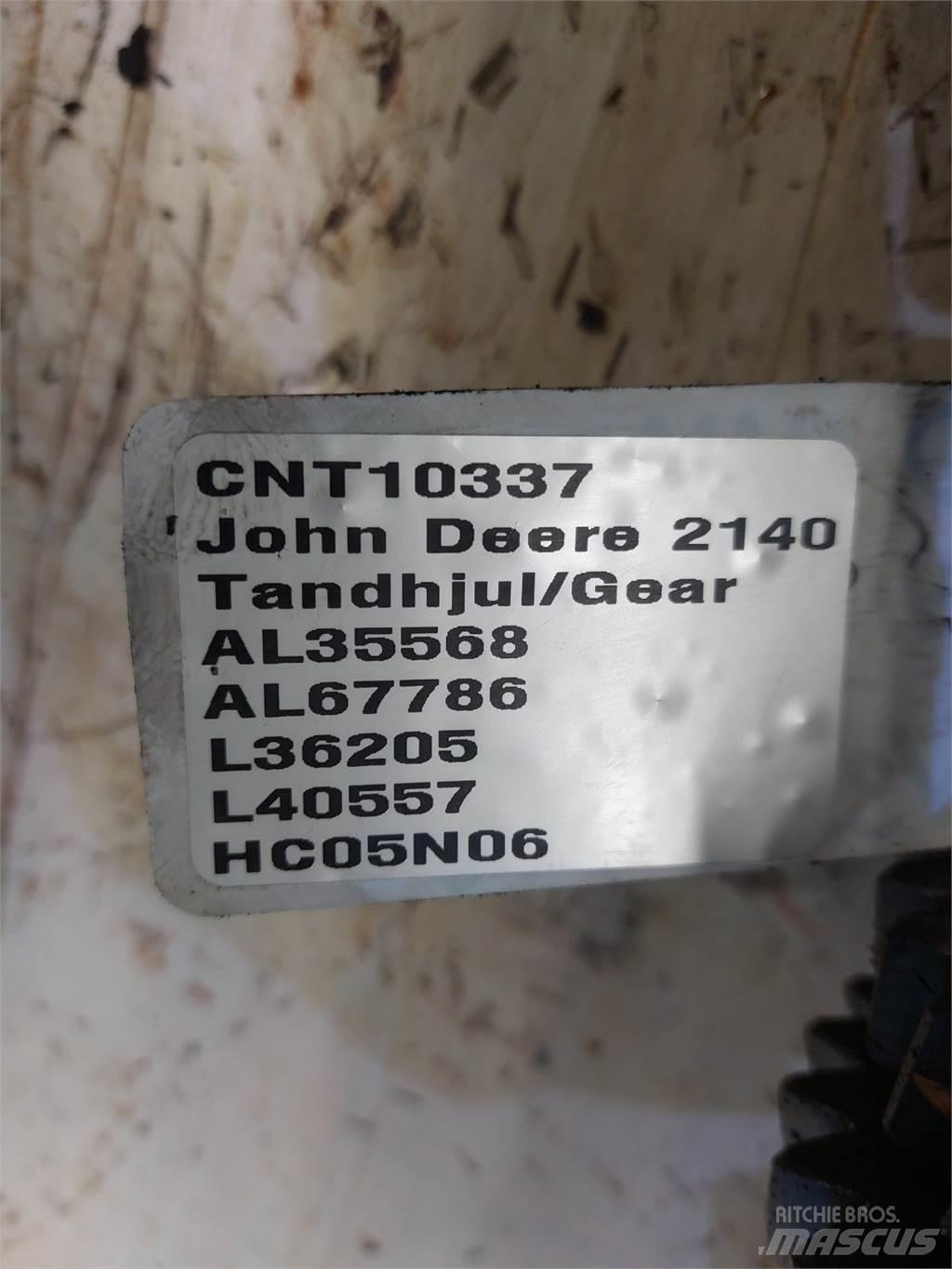 John Deere 2140 Przekładnie