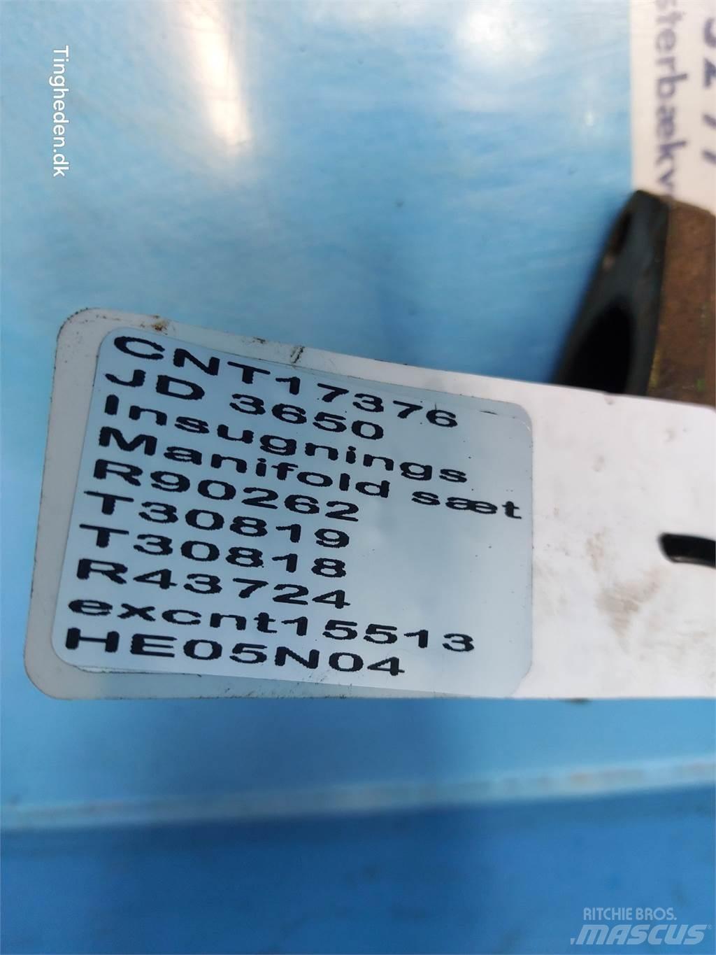 John Deere 3650 Silniki