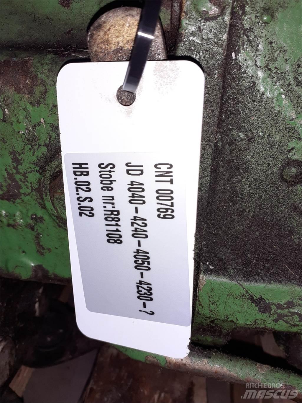 John Deere 4040 Przekładnie