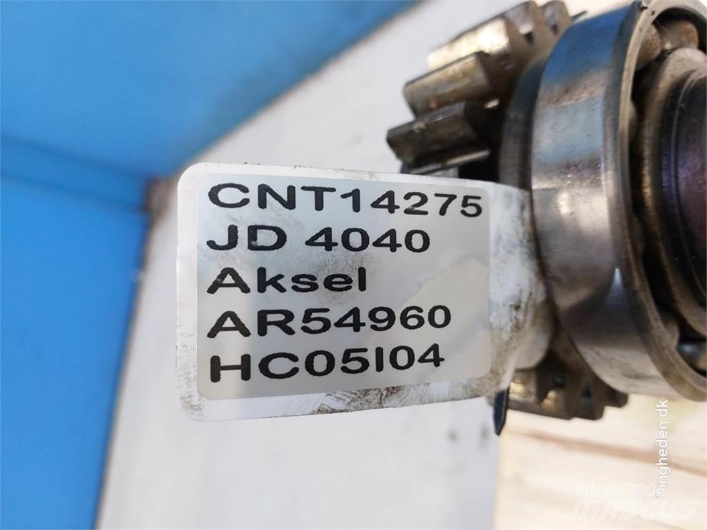 John Deere 4040 Przekładnie