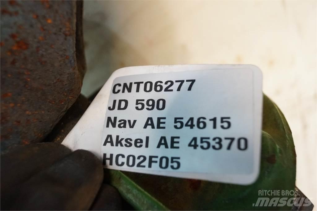 John Deere 590 Mosty, wały i osie