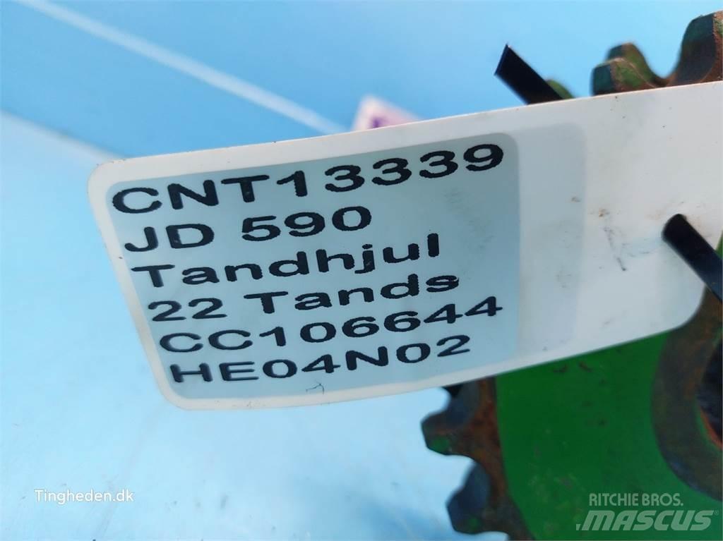John Deere 590 Przekładnie i skrzynie biegów