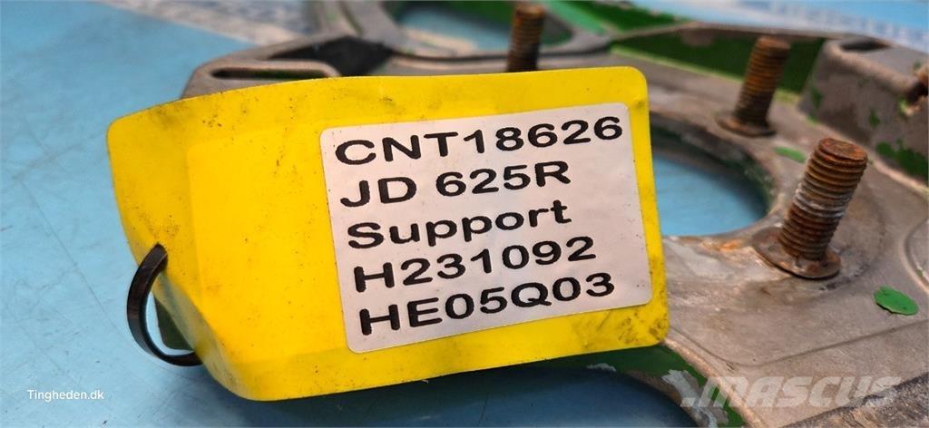 John Deere 625R Akcesoria do kombajnów zbożowych