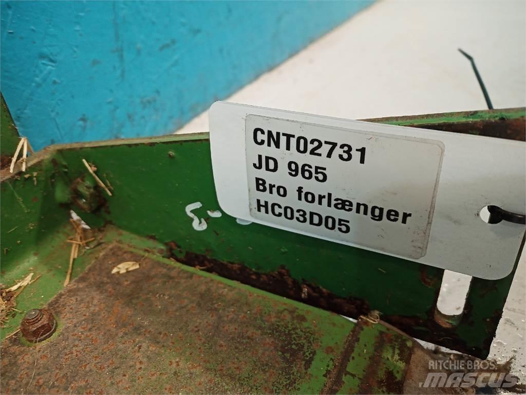 John Deere 965 Akcesoria do kombajnów zbożowych