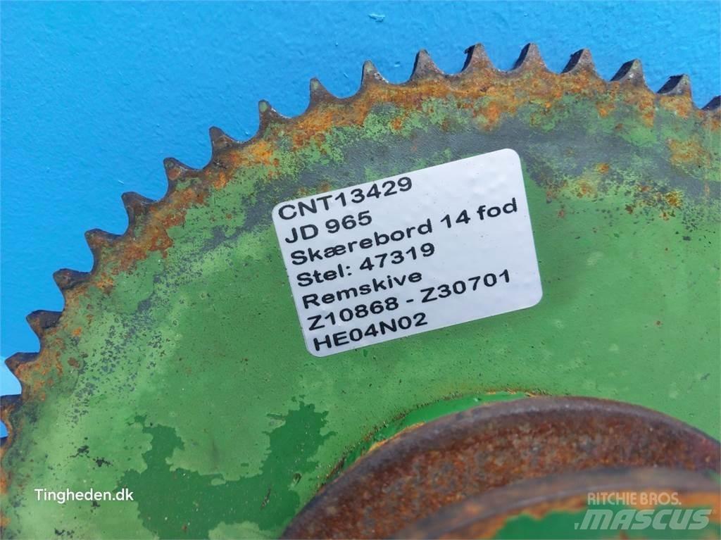 John Deere 965 Akcesoria do kombajnów zbożowych