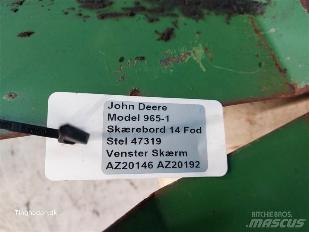 John Deere 965 Akcesoria do kombajnów zbożowych