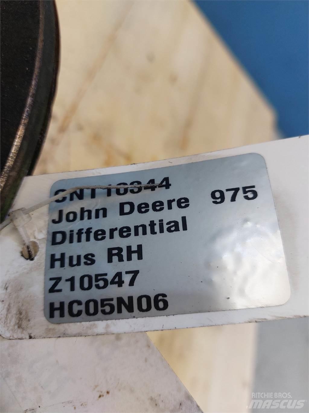 John Deere 975 Przekładnie