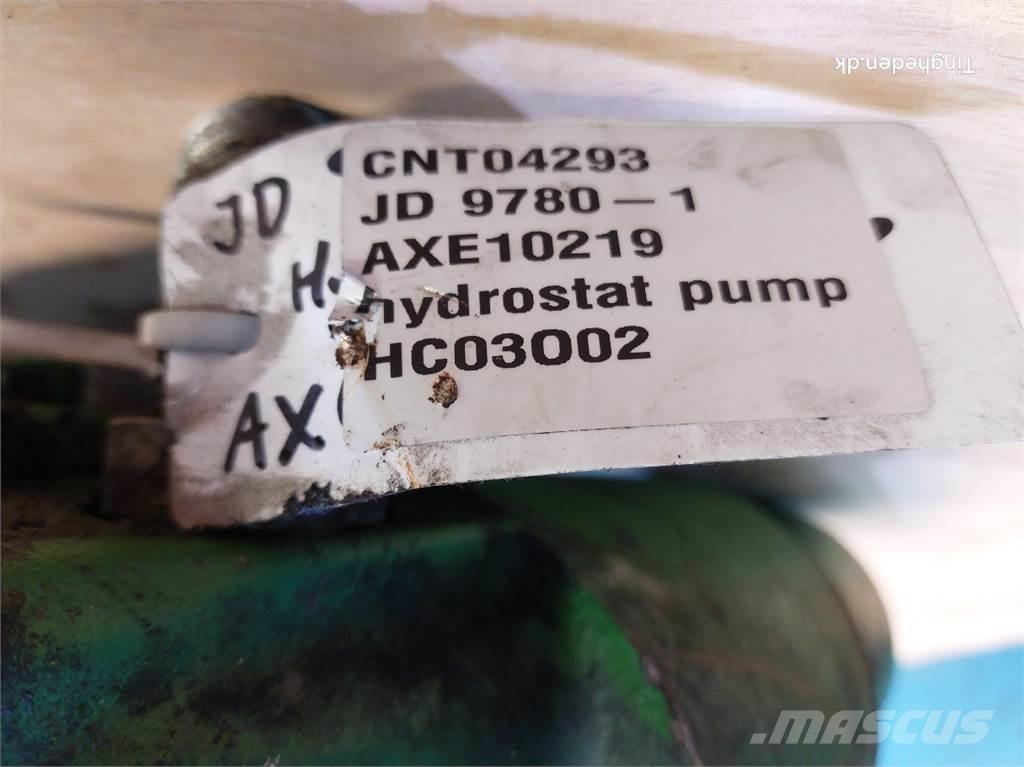 John Deere 9780 Hydraulika