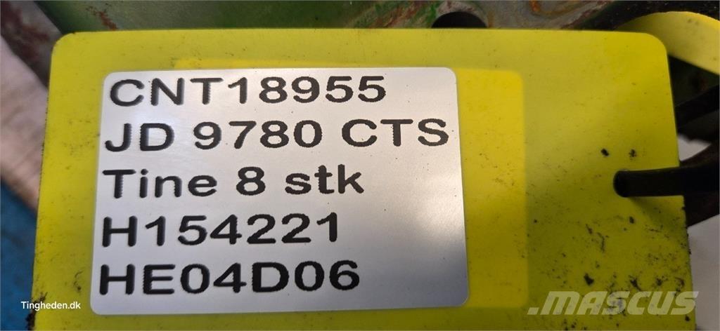John Deere 9780 Akcesoria do kombajnów zbożowych