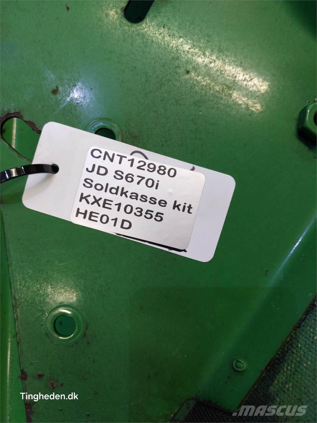 John Deere S670 Piaskarki i solarki